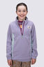 Macpac Kids' Heritage Fleece Pullover, Lavender grey/Blue Haze, hi-res