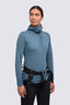 Macpac Women's Prothermal Hooded Fleece Top, Tapestry, hi-res