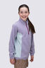 Macpac Kids' Heritage Fleece Pullover, Lavender grey/Blue Haze, hi-res