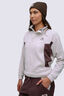 Macpac Women's Heritage Fleece Pullover, Moonbeam/Java, hi-res