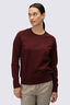 Macpac Women&rsquo;s 280 Merino Long Sleeve Crew, Truffle Marle, hi-res
