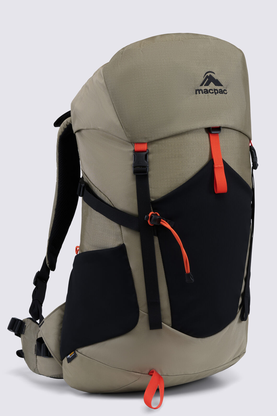 Macpac Torlesse 30L Junior Hiking Backpack, Overland/Tangerine, hi-res