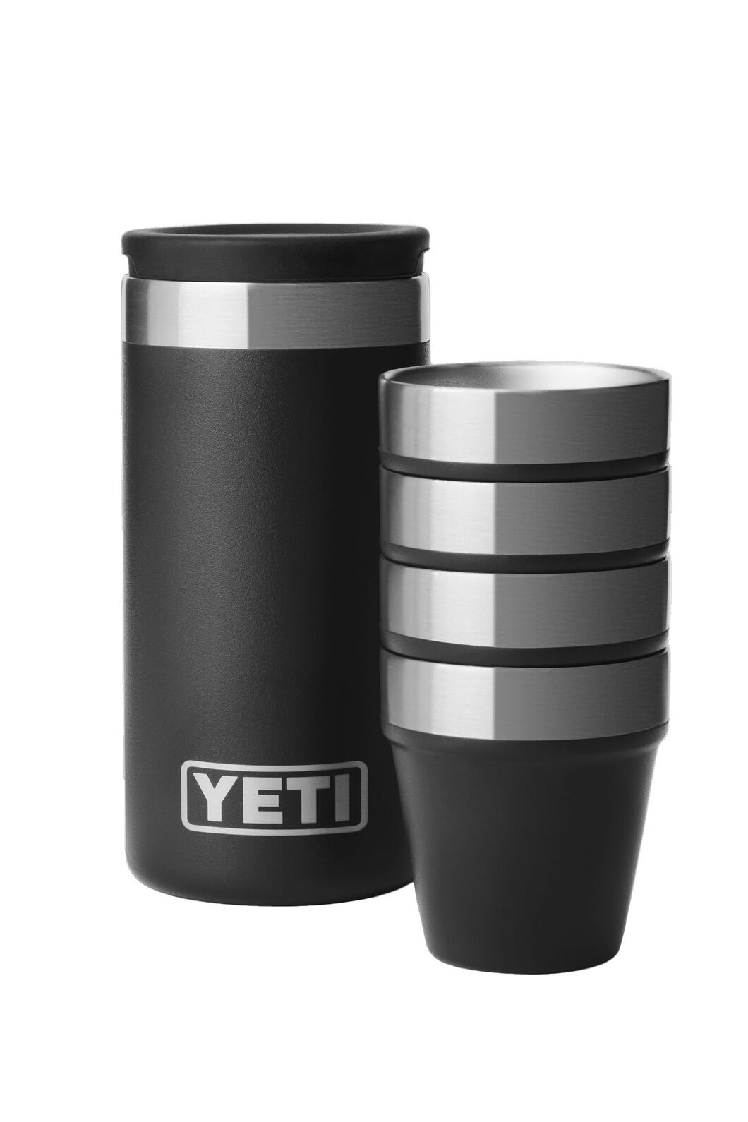 YETI® Shot Glasses with Case, Black, hi-res