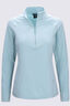 Macpac Women's Tui Fleece Pullover, Pastel Turquoise, hi-res