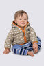 Macpac Baby Pulsar Hooded Insulated Jacket, Four Leaf Clover/Overland Trek, hi-res