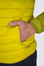 Macpac Men's Uber Light Hooded Down Jacket, Citronelle/Woodbine, hi-res