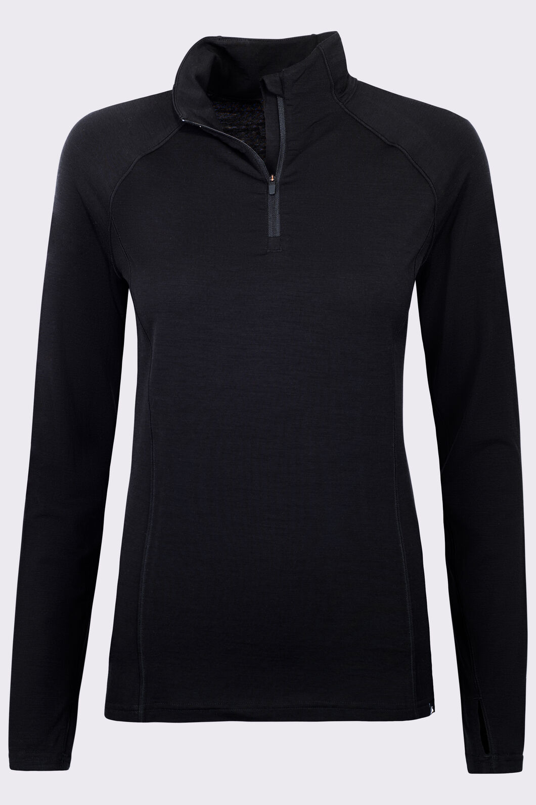 Macpac Women's 180 Merino Pullover, Black, hi-res