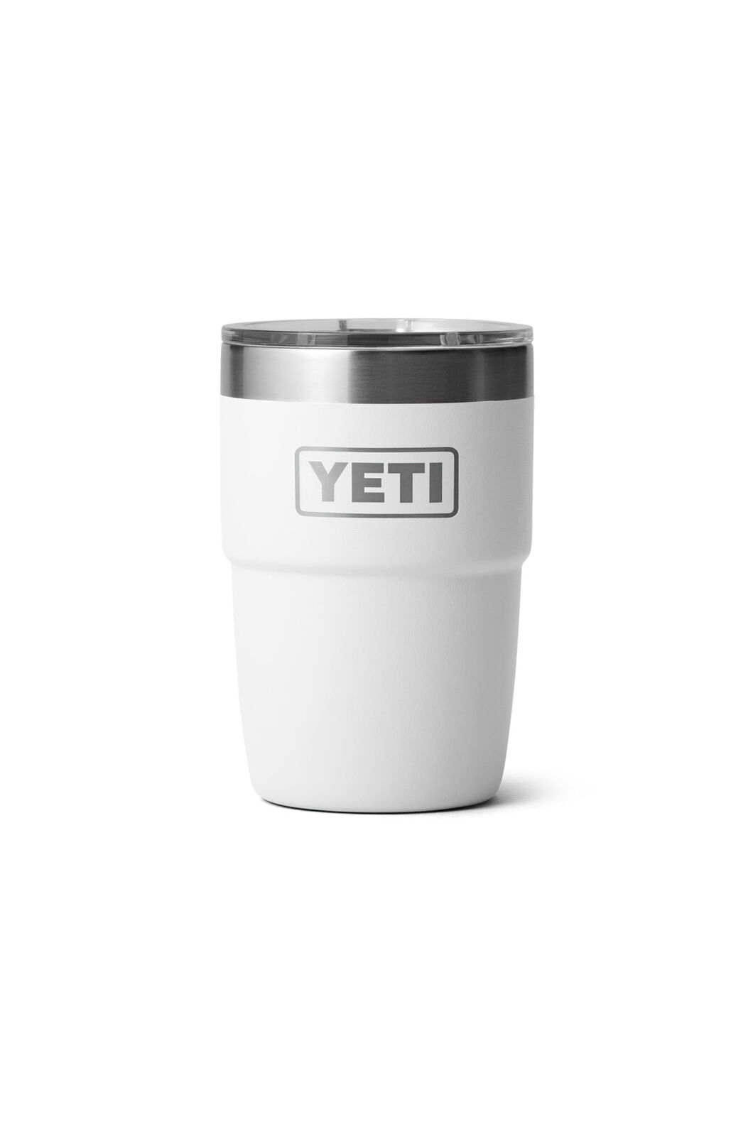 YETI&reg; Rambler&reg; 8oz Cup with MagSlider&trade; Lid, White, hi-res