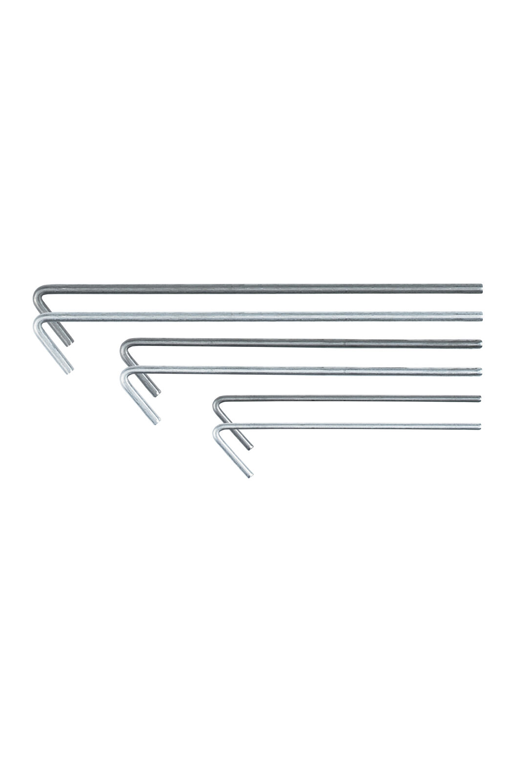 OZtrail 225 x 6.3mm Galvanised Tent Peg, None, hi-res