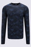 Macpac Men's Brunner Base Layer Long Sleeve Top, Naval Academy, hi-res