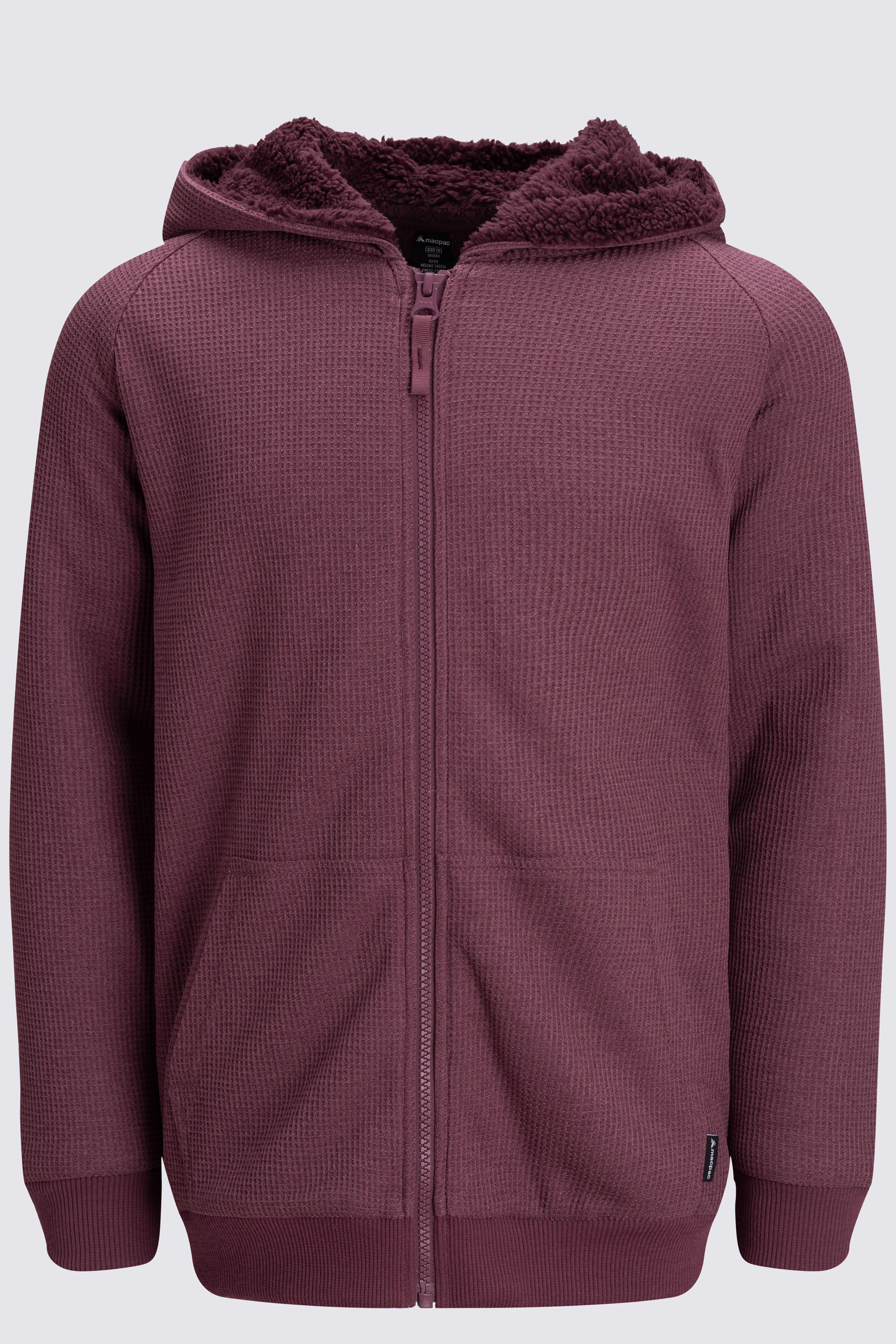 Plum sherpa pullover sales