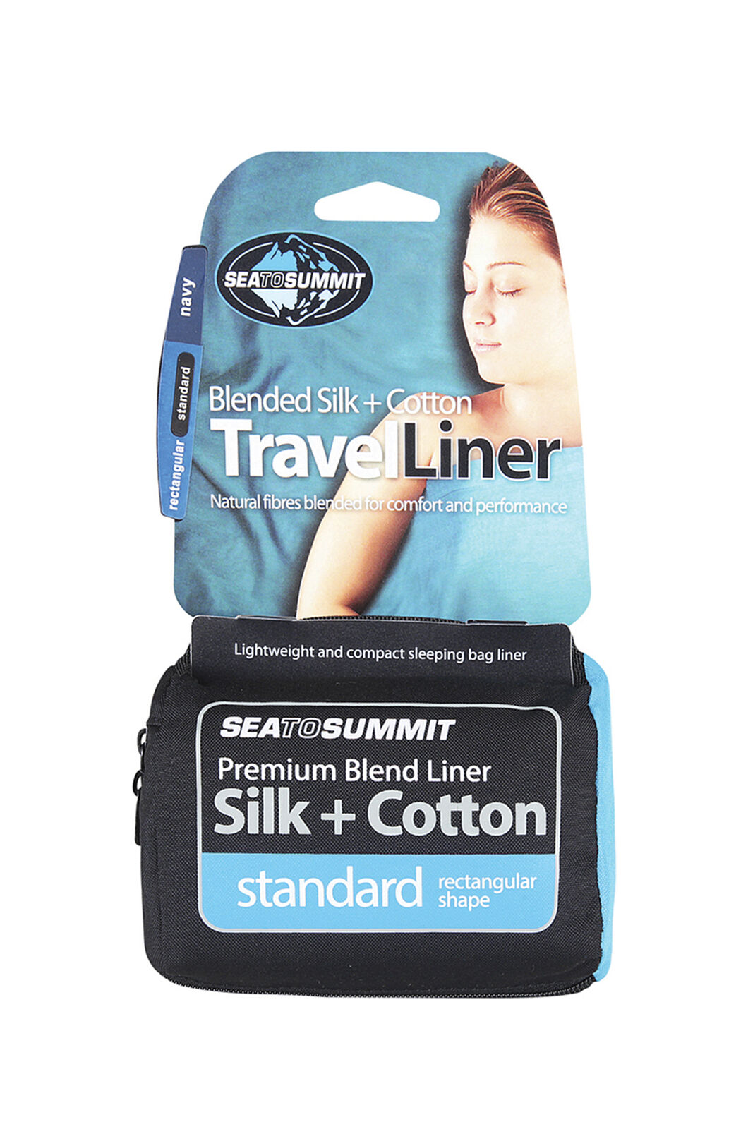 Sea to Summit Standard Rectangle Silk Cotton Liner Macpac