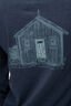 Macpac Women's Cameron Hut Fairtrade Organic Cotton Long Sleeve T-Shirt, Navy Marle, hi-res