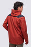Macpac Men's Traverse Rain Jacket, Red Ochre/Black, hi-res