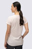 Macpac Women's Cass Short Sleeve T-Shirt, Mauve Chalk Marle, hi-res