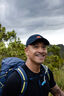 Macpac Hiker Cap, Black Iris, hi-res