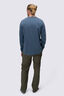 Macpac Men's Vintage Embroidered Fairtrade Organic Cotton Long Sleeve T-Shirt, Bering Sea, hi-res