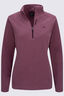 Macpac Women's Tui Fleece Pullover, Crushed Berry, hi-res