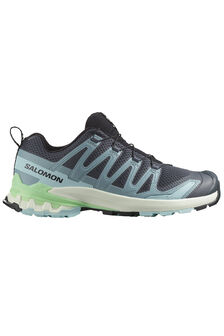Salomon Women's XA PRO 3D V9 Running Shoes, Turbulence/IcedAqua/PatinaGree
