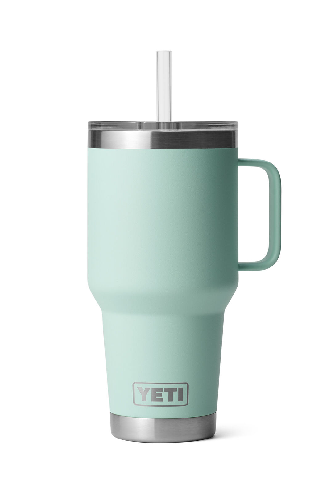 YETI® Rambler® Mug with Straw Cap — 35 oz, SEAFOAM, hi-res
