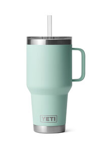YETI® Rambler® Mug with Straw Cap — 35 oz, SEAFOAM, hi-res