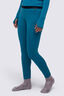 Macpac Women's 220 Merino Long Johns, Ocean Depths, hi-res