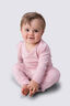 Macpac Baby 150 Merino Long Sleeve Top, Peachskin, hi-res