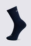 Macpac Kids' Hiking Sock, Navy, hi-res