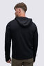 Macpac Men's Craigieburn Merino Blend 280 Hooded Jacket, Black, hi-res