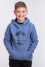 Macpac Kids' Fairtrade Organic Cotton Pullover Hoody, Moonlight Blue, hi-res