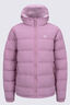 Macpac Kids' Halo Hooded Down Jacket, Lilas, hi-res