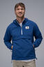 Macpac Men&rsquo;s Heritage Fleece-Lined Windbreaker, Navy Peony, hi-res