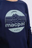 Macpac Women's Fairtrade Organic Cotton Long Sleeve T-Shirt, Baritone Blue, hi-res
