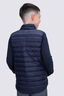 Macpac Kids' Uber Light Down Vest, Baritone Blue, hi-res