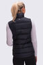 Macpac Women's Halo Down Vest ♺, Black, hi-res