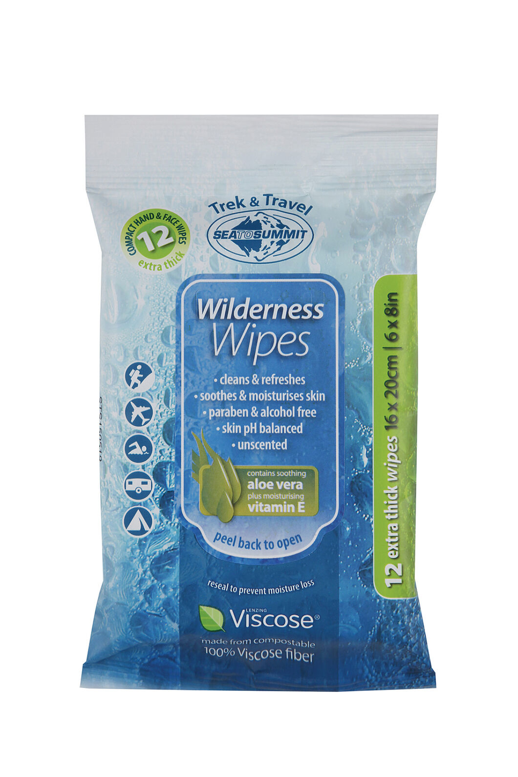 Sea To Summit Wilderness Wipes Compact, None, hi-res