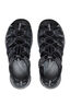 KEEN Women's Whisper Sandals, Black/Steel Grey, hi-res