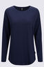 Macpac Women's Long Sleeve Modal T-Shirt, Baritone Blue, hi-res