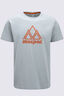 Macpac Men's Vintage Co T-Shirt, Slate Grey, hi-res