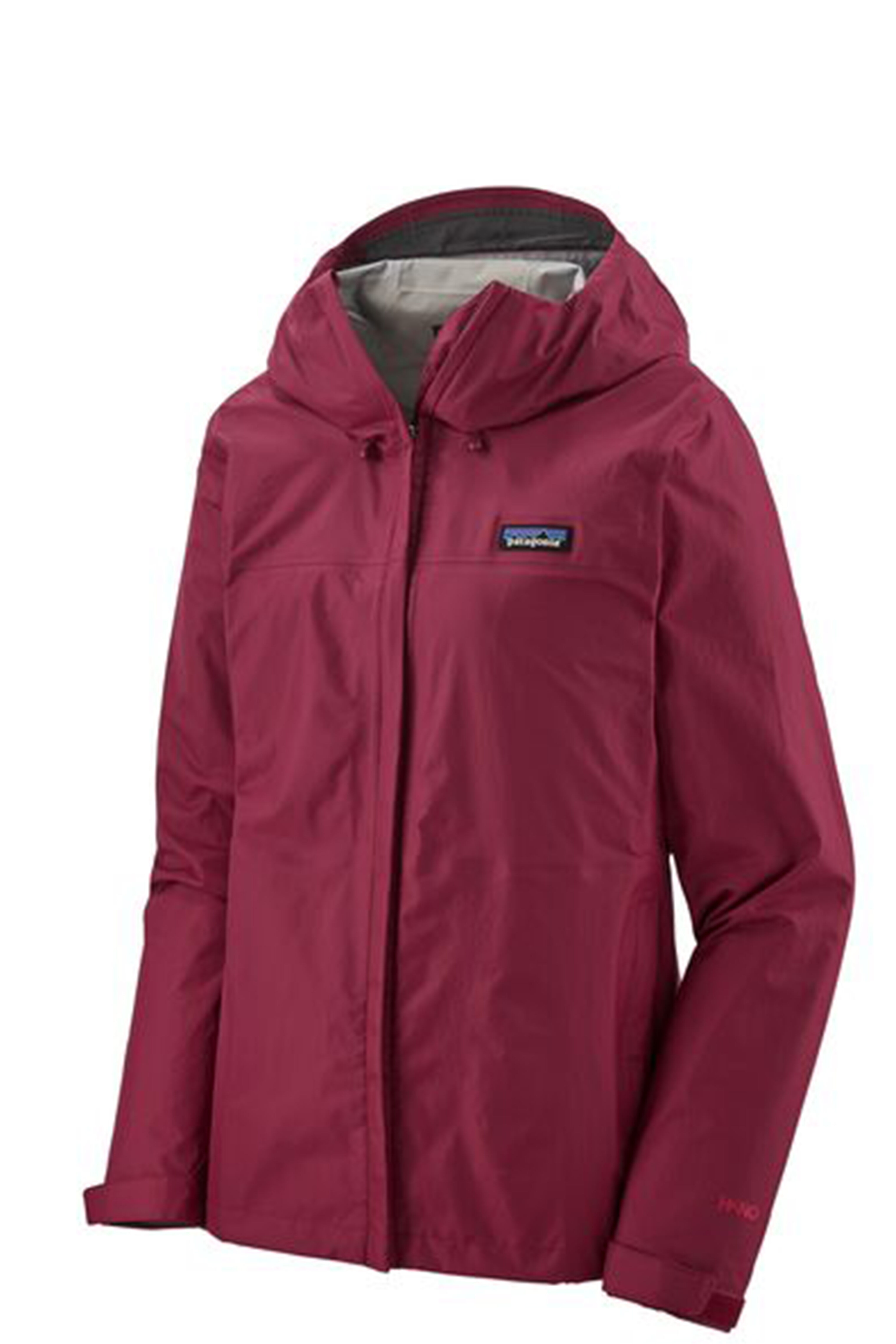 red rain jacket womens