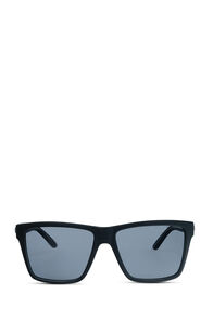 Liive Vision Bazza Polarised Sunglasses, Matt Black Xtal Black, hi-res
