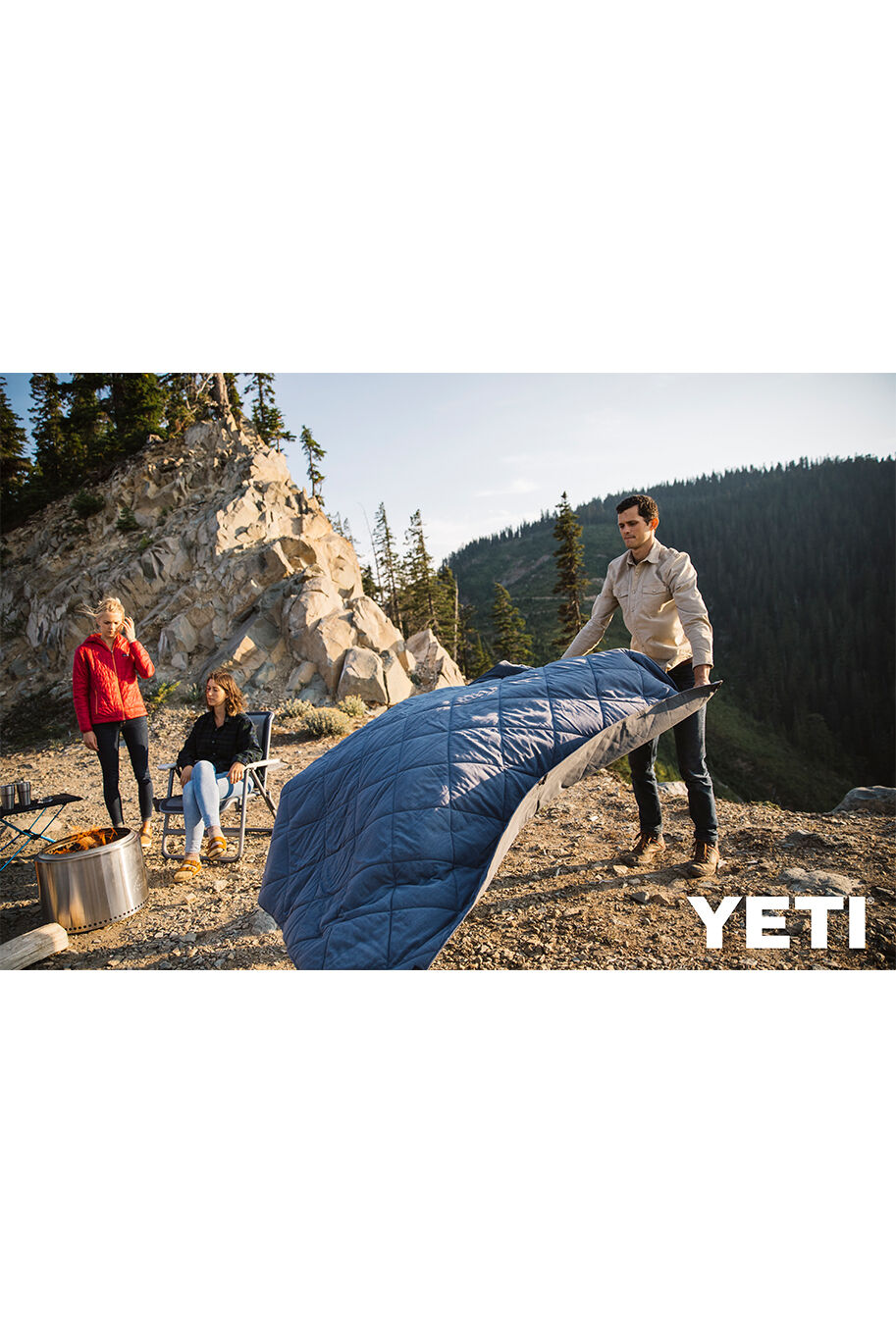 Yeti picnic blanket online