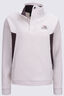 Macpac Women's Heritage Fleece Pullover, Moonbeam/Java, hi-res