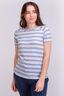 Macpac Women's Ella 180 Merino T-Shirt, Arona Stripe, hi-res