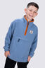 Macpac Kids' Originals Vintage Fleece Pullover, Coronet Blue, hi-res