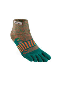 Injinji Women's Trail Midweight Mini-Crew Toesock, Tidepool, hi-res