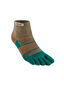 Injinji Women's Trail Midweight Mini-Crew Toesock, Tidepool, hi-res
