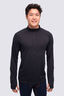Macpac Men's Prothermal Fleece Top, Black, hi-res