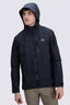 Macpac Men's Traverse Rain Jacket, Black, hi-res