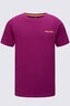 Macpac Kids' Whimsical Journey Fairtrade Organic Cotton Short Sleeve T-Shirt, Boysenberry, hi-res
